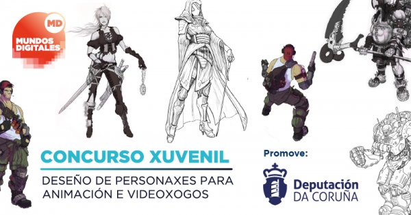 Concurso Xuvenil de deseños de personaxes para animación e videoxogos