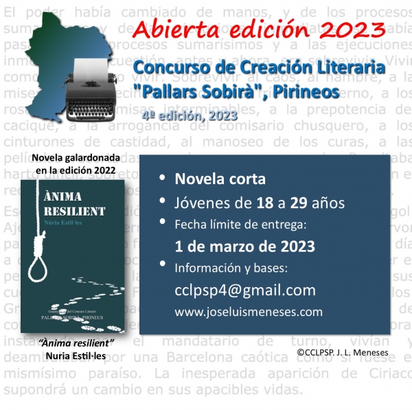 Concurso de Creación Literaria &quot;Pallars Sobirà&quot; Pirineos