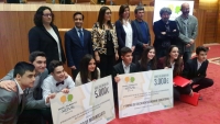 Os equipos do IES de Becerreá, gañadores da VII edición de Parlamento Xove