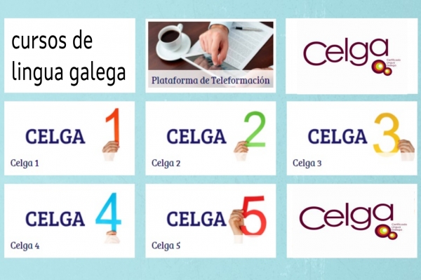 Cursos de lingua galega para as probas dos certificados Celga 2, Celga 3 e Celga 4