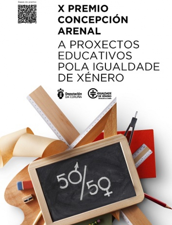 Premio Concepción Arenal: proxectos educativos pola igualdade de xénero