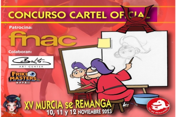 Concurso de Carteis &quot;XV Salón do Manga e a Cultura Xaponesa de Murcia&quot;