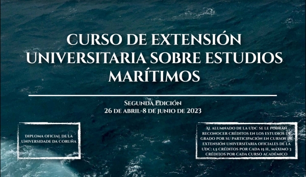Curso de Extensión Universitaria sobre Estudos Marítimos da UDC