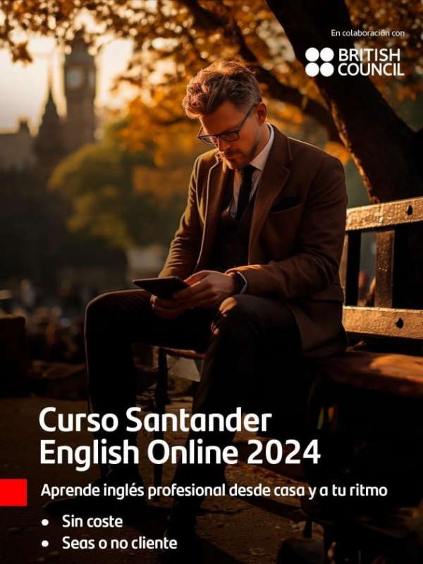 Curso Santander English Online 2024 - British Council