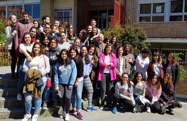 A Xunta escoita as experiencias de 25 mozos e mozas do IES Portovello de Ourense como Correspondentes Xuvenís 3.0