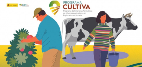 Convocatoria de estancias en instalacións modelo para novos agricultores: programa CULTIVA