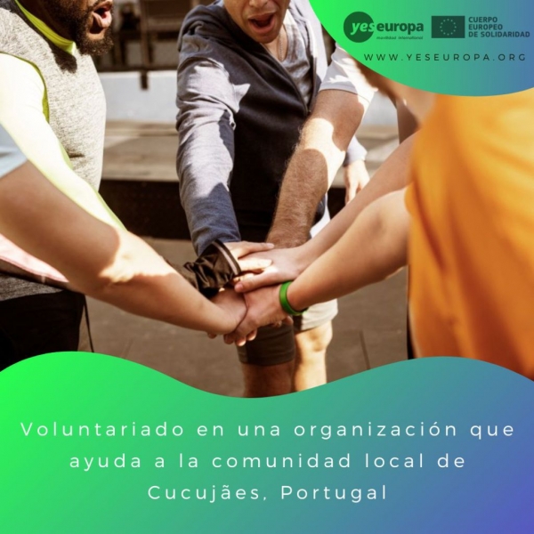 Voluntariado na comunidade local de Cucujáes, Portugal