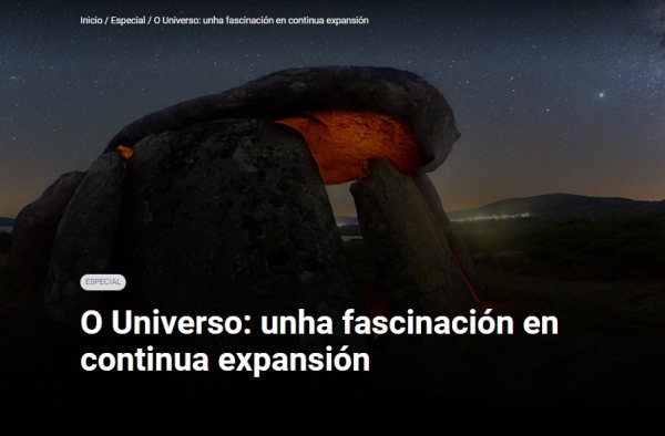 O universo: unha fascinación en continua expansión