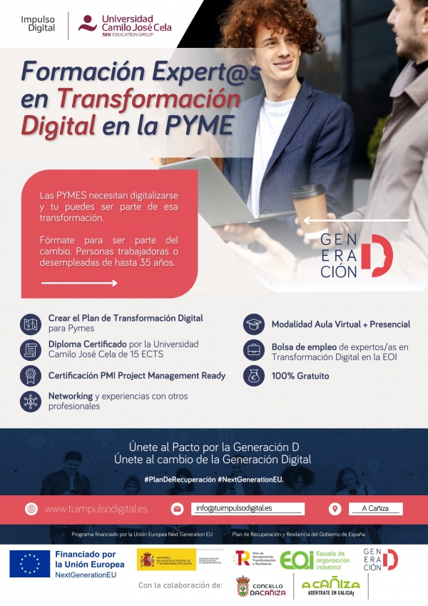 Formación expertos/as en Transformación dixital na PYME