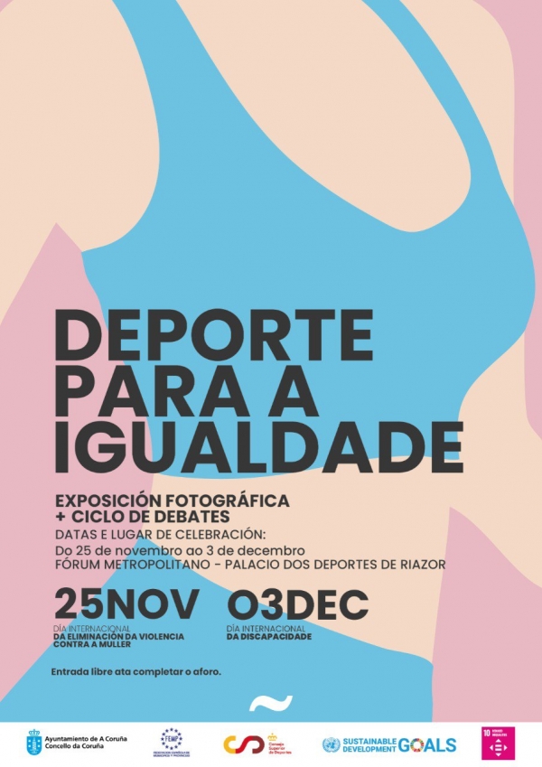 Deporte para a igualdade: Exposición fotográfica + Ciclo de debates