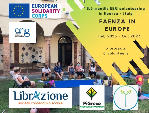 Voluntariado en Faenza, Italia