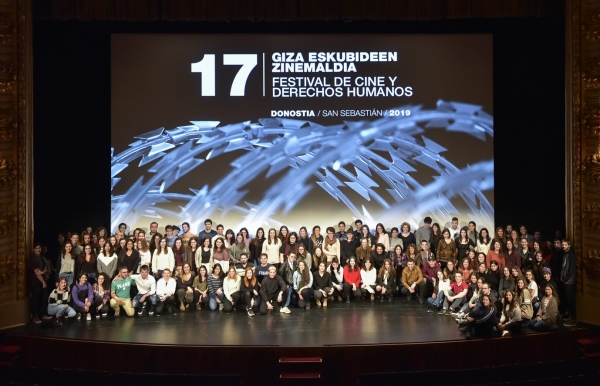 Xurado de mozas e mozos para o 18º Festival de Cinema e Dereitos Humanos de San Sebastián